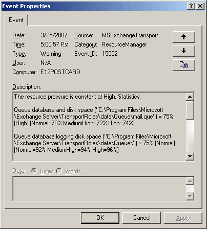 insufficient system resources paragon extfs