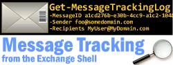 Graphic: Message Tracking from the Exchange shell